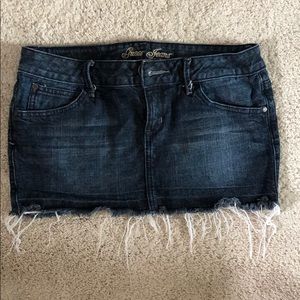Guess denim mini skirt
